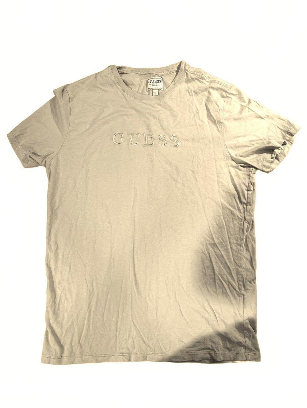 Men's Medium Guess "Cream" T-shirt